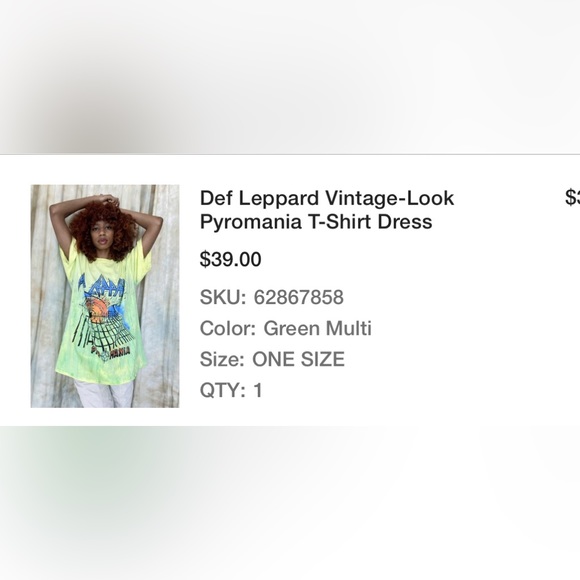 Def Leppard Graphic T-shirt - Picture 2 of 4